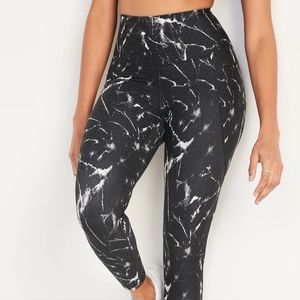 Old navy high waisted side pocket leggings